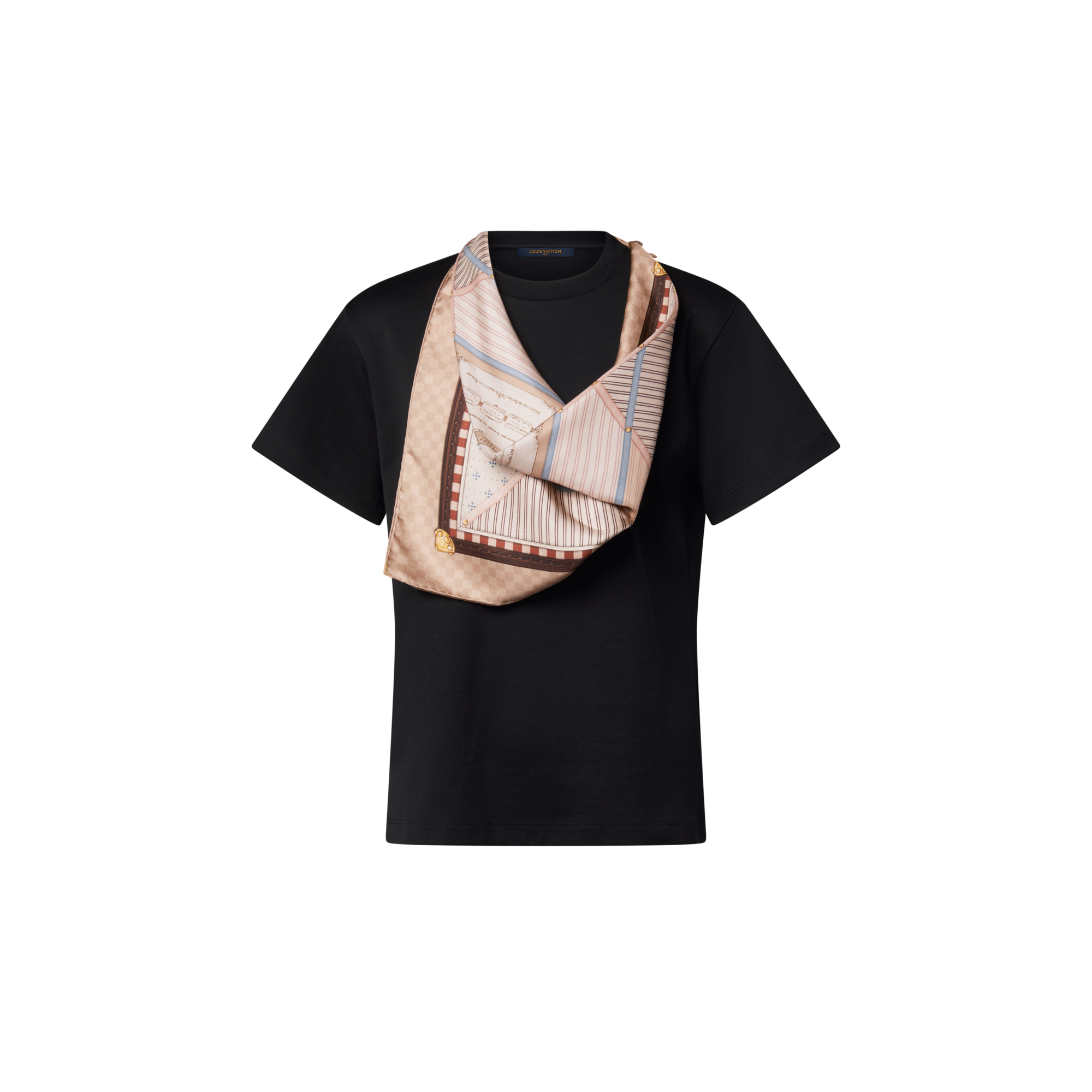 LOUIS VUITTON トランクデザイン スカーフ Trunk Scarf T-Shirt - Ready-to-Wear | LOUIS VUITTON